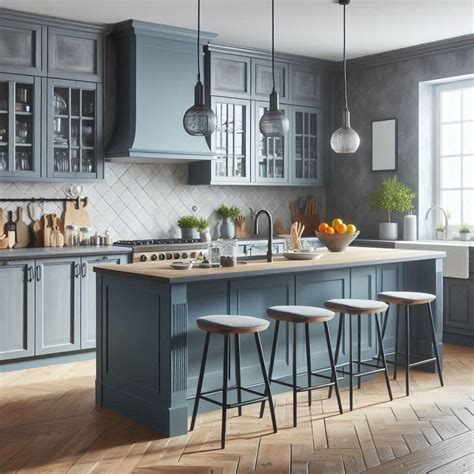 15 Grey and Blue Kitchen Ideas for a Chic Space