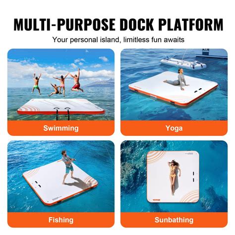Image result for Inflatable Floating Dock