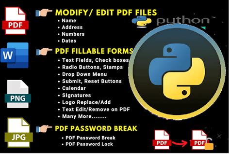 Image result for Fillable PDF Python