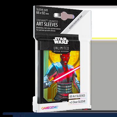 SW: Unlimited Art Sleeves Darth Maul | Micelion Games