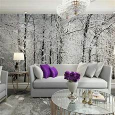 Tree Living Room Wallpaper by Winter Snow Branches Tree Wallpaper Photo Mural Wallpapers Tree Living Room Wallpaper