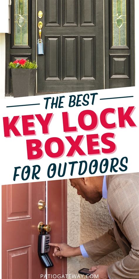 The Best Outdoor Key Lock Box Options for Homeowners and Real Estate ...