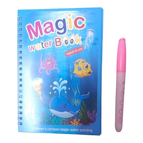 Magic Water Drawing Books for Kids with Water Pen, 2-Pack, Spider-Man ...