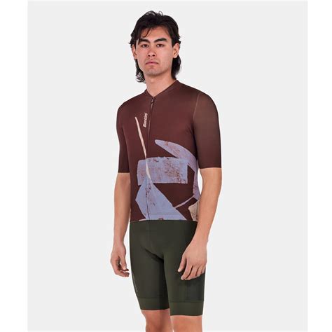 Santini Note Cycling Jersey - Gravel, Polartec, 5 Pockets – United By ...