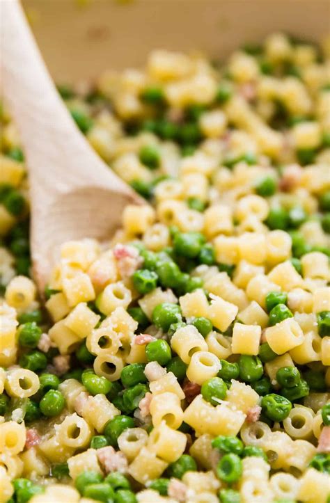 Pasta and Peas Recipe