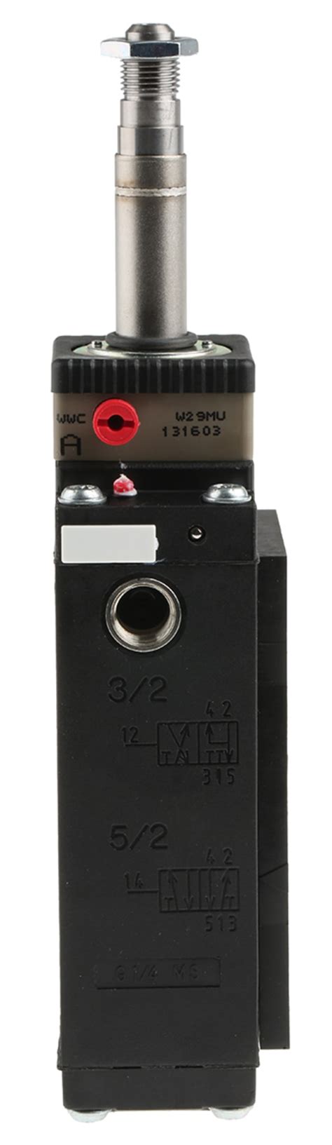 133046 Burkert | Burkert Pneumatic Solenoid Valve - Pilot/Spring G 1/4 ...