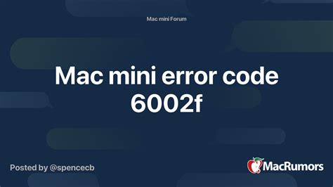 How to Fix MacBook Pro Error Code 300F 的图像结果