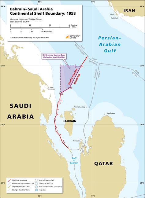 Bahrain–Saudi Arabia Maritime Boundary | Sovereign Limits