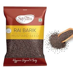 Sayyam Barik Rai (Small Mustard Seeds) - 1kg | Organic Sarso | Choti ...