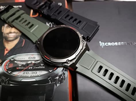 CrossBeats Armour 1.43" Super AMOLED Swimproof Always ON Bluetooth ...