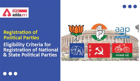 Registration of Political Parties: Eligibility Criteria for ...