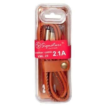 Signature Charging VML-29 Data Cable 2.1Amp Fast Charging Capacity ...