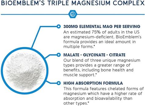 BioEmblem Magnesium 90 capsules – CareSoul