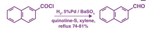 Rosenmund Reduction: Reaction, Mechanism, Uses & Examples | AESL