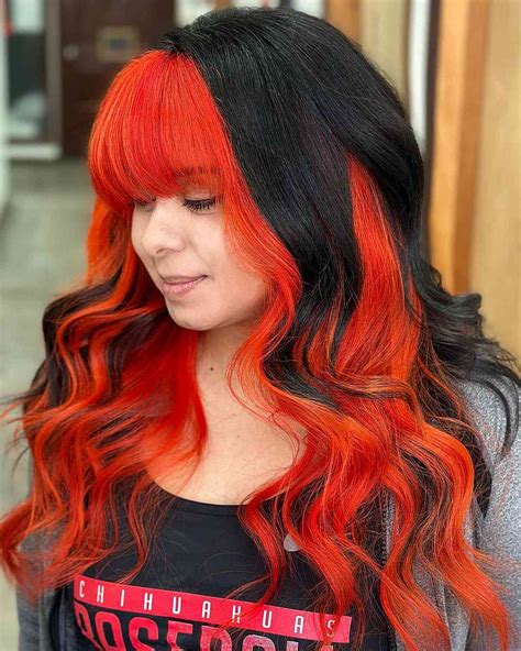 25 Stunning Red and Black Hair Color Combinations to Transform Your Look