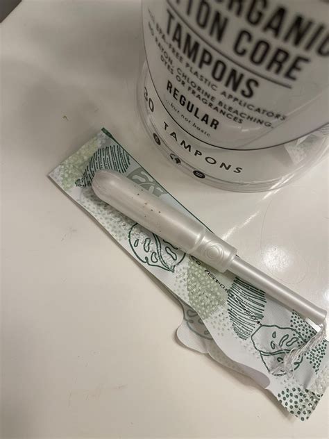 L. Organic Tampons (dirty?) : r/Periods