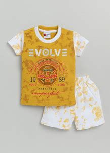 Mars Infiniti Baby Boys & Baby Girls Casual T-shirt Shorts Price in ...
