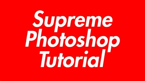 Image result for supreme font