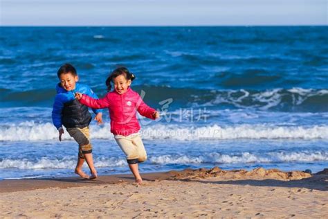 美丽的秦皇岛海滩高清图片下载-正版图片600170859-摄图网