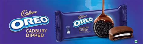 Cadbury Oreo Dipped Chocolate Cookie, 50 g : Amazon.in: Grocery ...