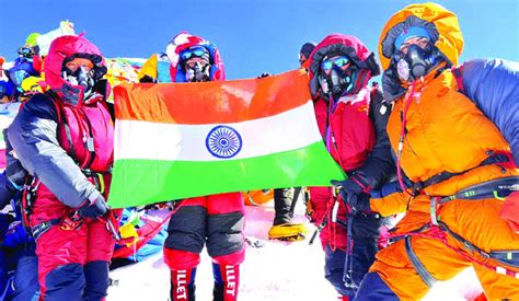 ITBP's first all-women expedition successfully summits Mt Everest