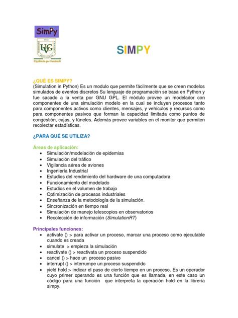 Image result for Simpy Output