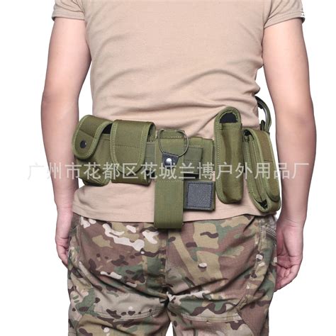 战术腰带腰封安保执勤装备十件套七户外多口袋安检腰带厂家现货-阿里巴巴