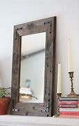 Image result for Reclaimed Wood Mirror