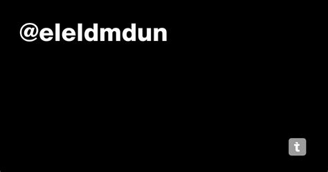 @eleldmdun — Teletype