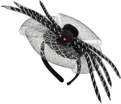 Buy DDazzling Halloween Spider Web Headpiece Black Widow Headdress ...
