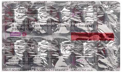 Rablet It 20150 Mg Capsule Sr 10 - Uses, Side Effects, Dosage, Price ...