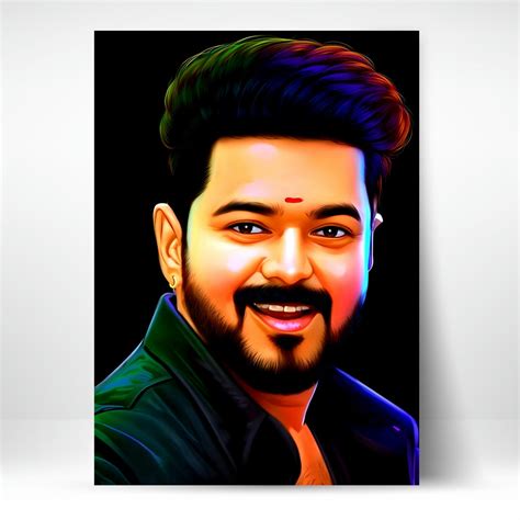 High-Quality Metal Posters - Thalapathy Vijay TV05 | Vibrant Colors ...