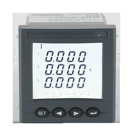 LCD Display AC 1A 5A Programmable Energy Meter With Rs485 Modbus