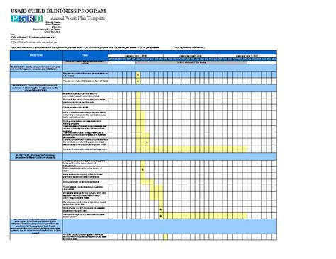 Image result for Work Plan Template