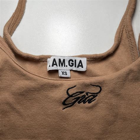 I.AM.GIA Women's Tan Vests-tanks-camis | Depop