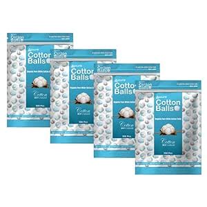 Assure Cotton Balls - Soft and High Absorbency Face/Eye Makeup/Nail ...
