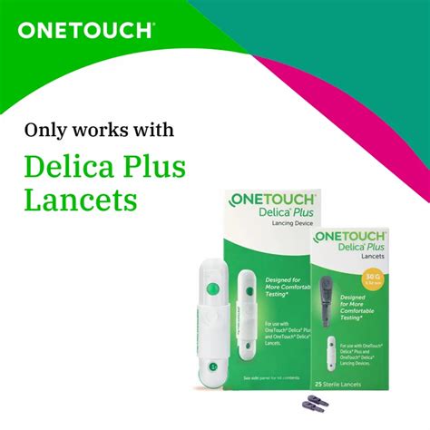 Buy OneTouch Delica Plus Lancing Device, 1 Count | 19 Minutes Delivery ...