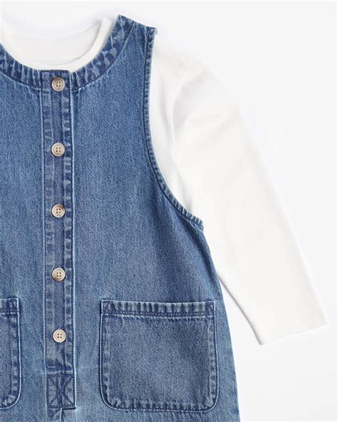 Long sleeve 2 in 1 Denim Jumpsuit | Target Australia