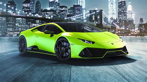 Lamborghini Huracan Wallpaper Green