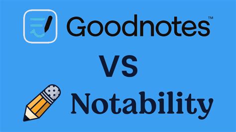 Image result for OneNote vs Good Notes 5 vs Not Ability