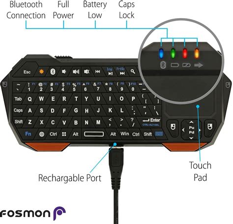 Image result for Fosmon Mini Bluetooth Keyboard Volume Want Work