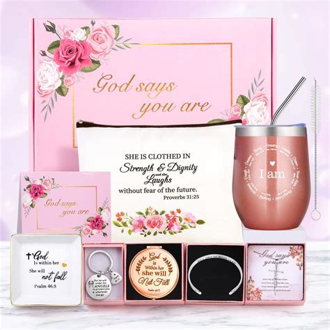 Amazon.com | 3 Pcs Christian Gifts for Women Be Still and Know ...
