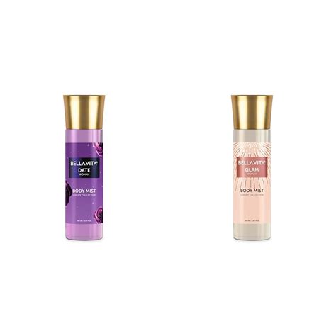 Buy Bella Vita Luxury Unisex Adult Musk Date & Glam Body Spray Mist ...