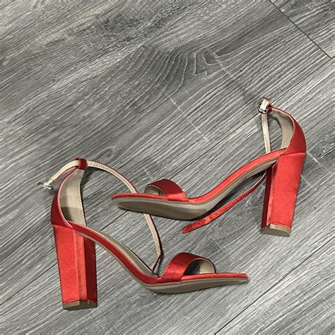 Charlotte Russe Women's Red Footwear | Depop