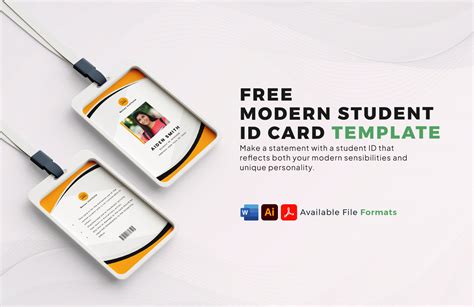 Editable Student Id Card Templates in PDF to Download