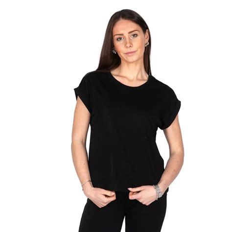 Grabs | t-shirt donna a paricollo con manica kimono in puro cotone ...