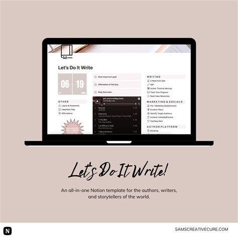 Image result for Notion Writing Template