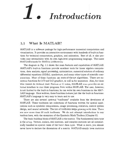 MATLAB Programming Module-1: Introduction to MATLAB Basics - Studocu