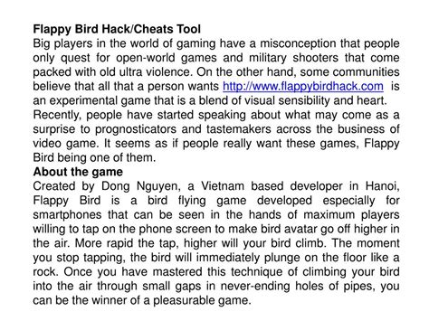 Image result for Flappy Bird Hack Tutorial