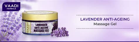 Buy Vaadi Herbals Lavender Anti Ageing Massage Gel, 50g Online at Low ...